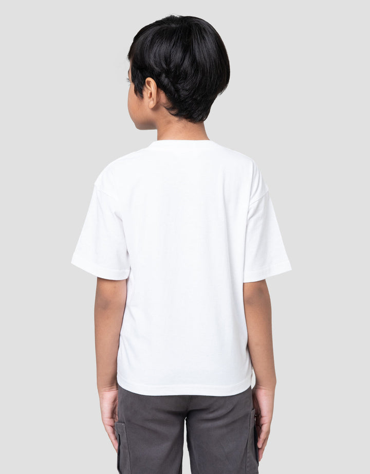 Little M Terry Foxes Kaos Oversize Anak Laki-laki