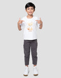 Little M Terry Foxes Kaos Oversize Anak Laki-laki
