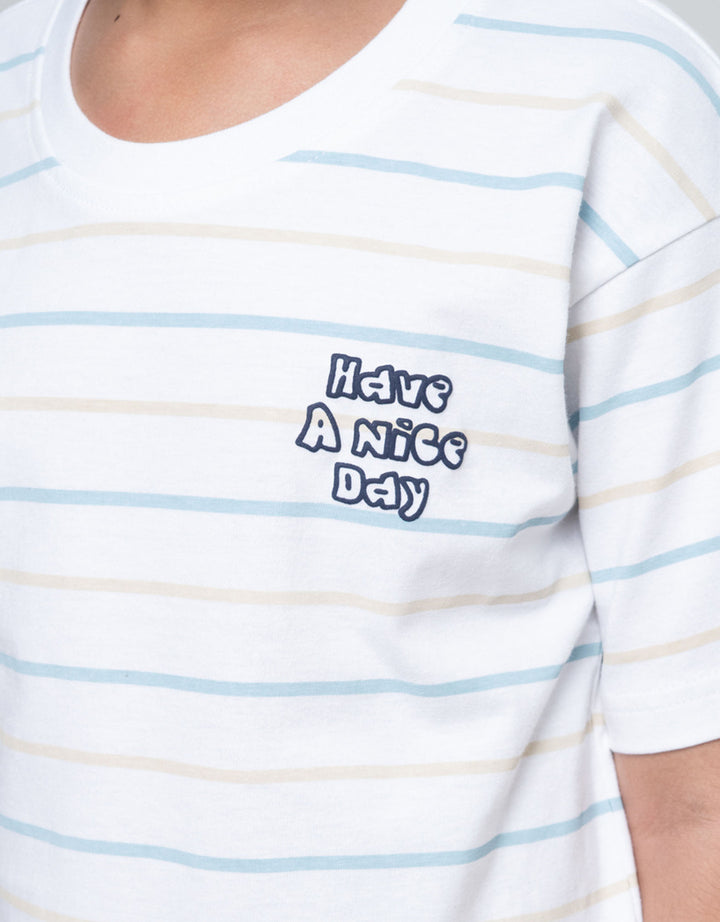 Little M Have A Nice Day Kaos Anak Laki-laki