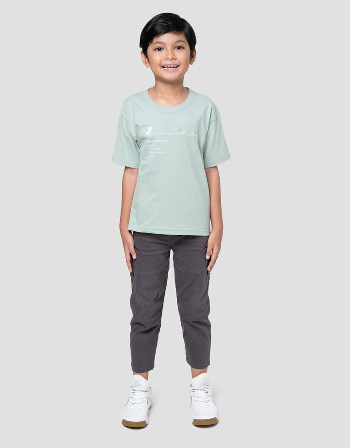 Little M Bdr King Of Dino Kaos Anak Laki-laki