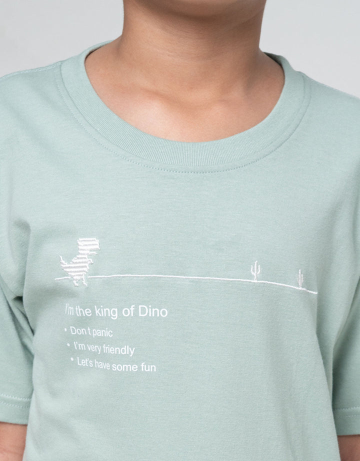 Little M Bdr King Of Dino Kaos Anak Laki-laki