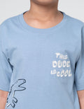 Little M Bdr Dude Is Cool Kaos Anak Laki-laki