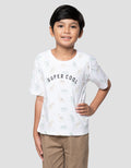 Little M Fprint Super Cool Dino Kaos Anak Laki-laki