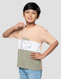 Little M Cut Sewn Dino Kaos Anak Laki-laki