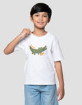 Little M Crodocile Apl Kaos Anak Laki-laki