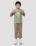 Little M Snap Croco Kaos Anak Laki-laki