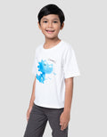 Little M Dino Corners Kaos Anak Laki-laki