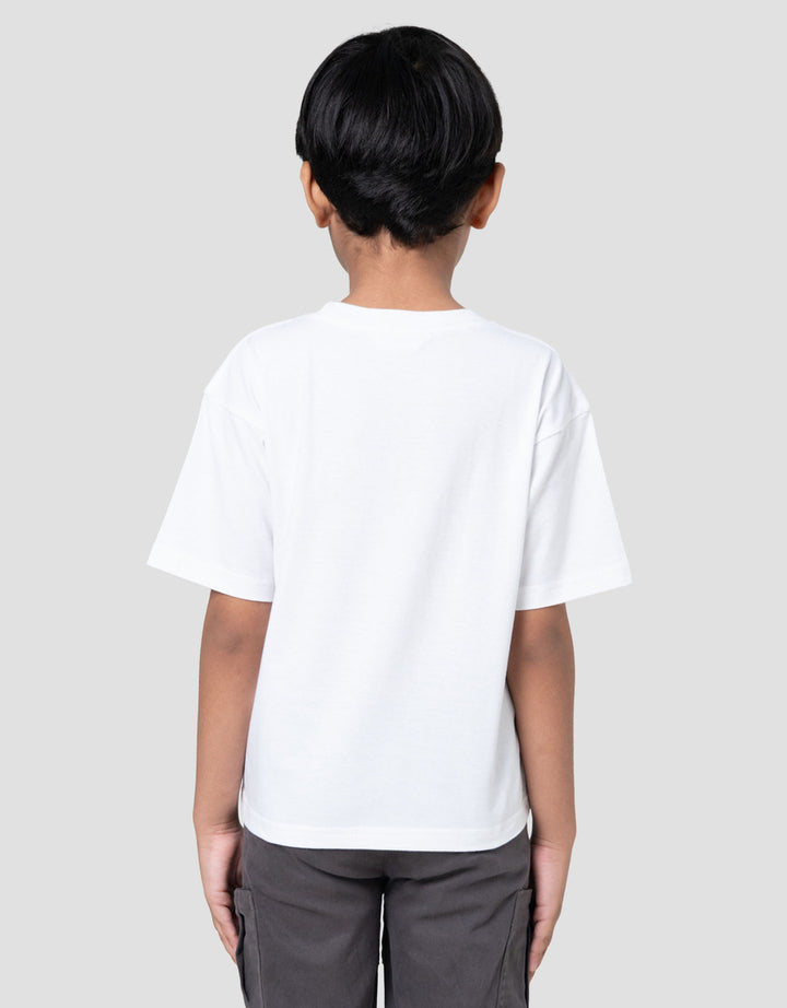 Little M Dino Corners Kaos Anak Laki-laki