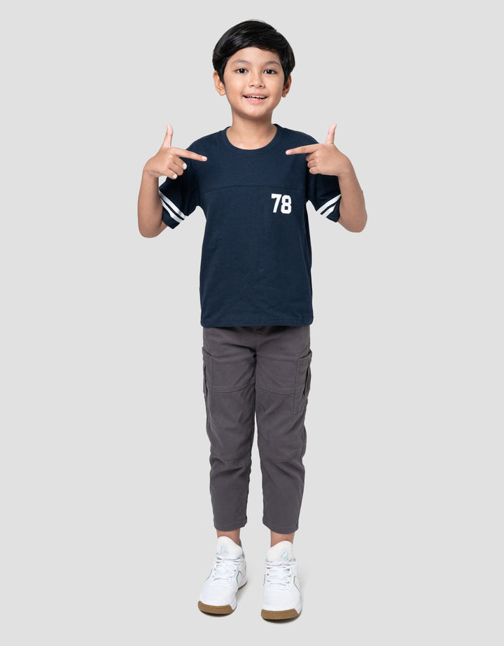 Little M Cut SewnKaos Anak Laki-laki