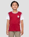 Little M Kom Rib Number Kaos Anak Laki-laki