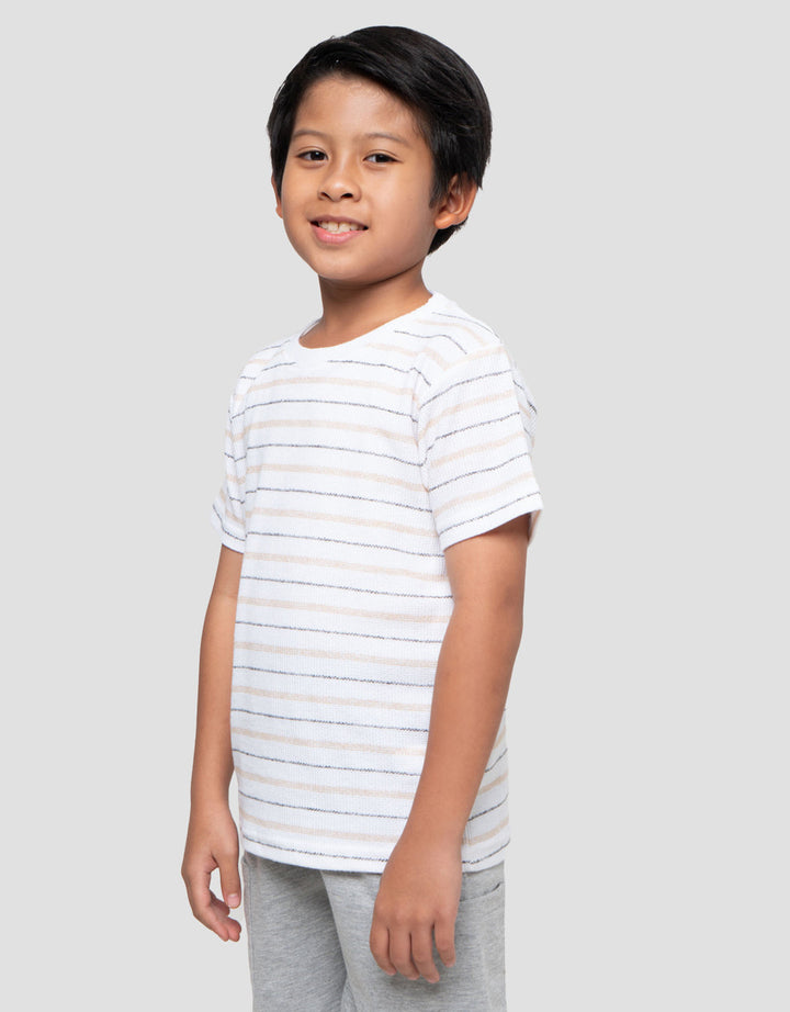 Little M Slr Tex Komb Kaos Anak Laki-laki