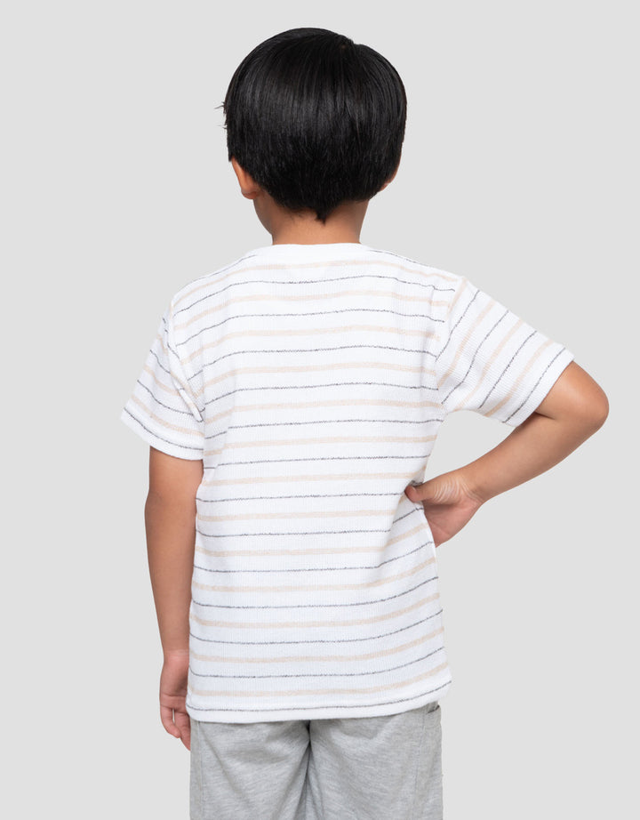Little M Slr Tex Komb Kaos Anak Laki-laki