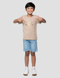 Little M Terry Bdr Think Outsite Kaos Anak Laki-laki