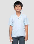 Little M Krah Texture Kaos Lengan Pendek Anak Laki-Laki
