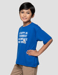 Little M Happy Moment Kaos Oversize Anak Laki-laki