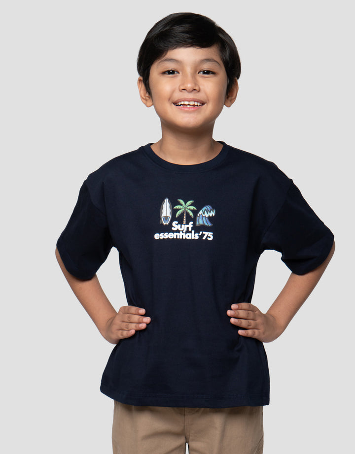 Little M Surf Kaos Oversize Anak Laki-laki