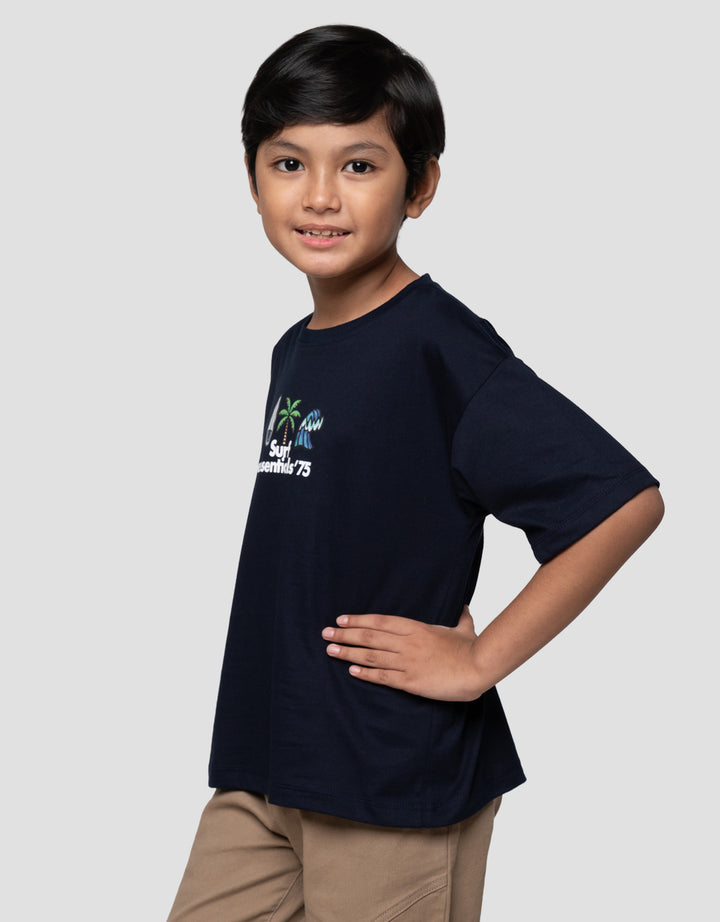 Little M Surf Kaos Oversize Anak Laki-laki