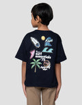 Little M Surf Kaos Oversize Anak Laki-laki
