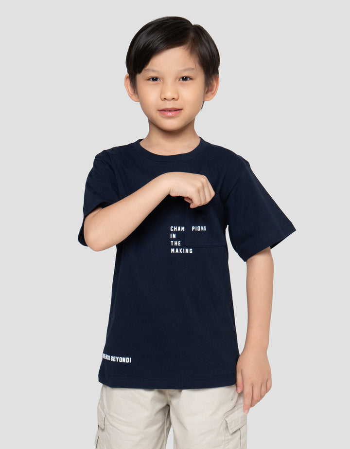 Little M Champion Kaos Anak Laki-Laki
