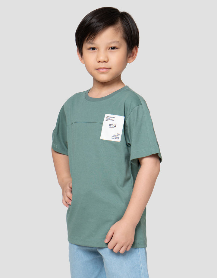 Little M Cut Sewn Print Kaos Anak Laki-laki