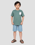 Little M Cut Sewn Print Kaos Anak Laki-laki
