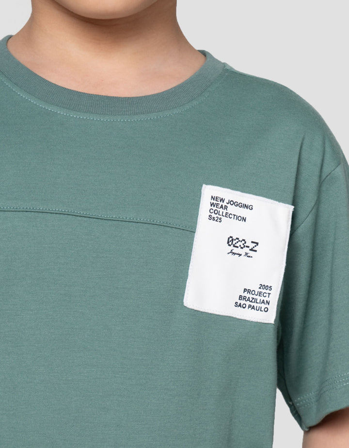 Little M Cut Sewn Print Kaos Anak Laki-laki