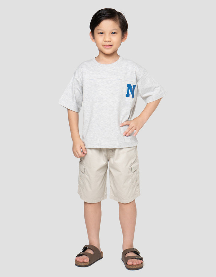 Little M Cut Sewn Kaos Anak Laki-Laki