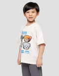 Little M Bear New York Kaos Lengan Pendek Anak Laki-Laki