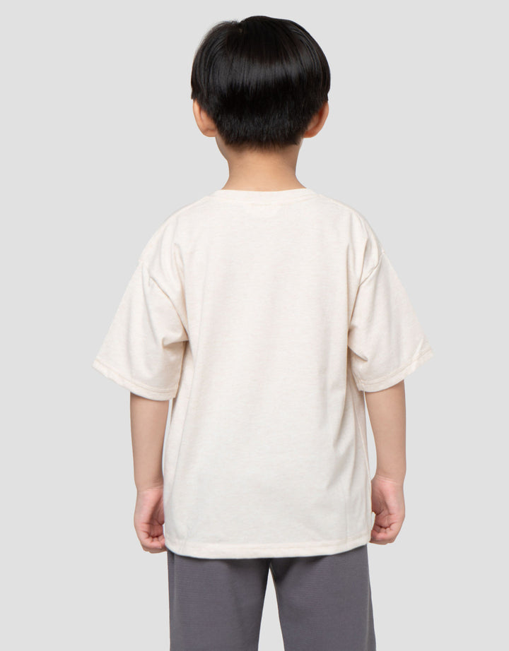 Little M Bear New York Kaos Lengan Pendek Anak Laki-Laki