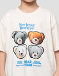Little M Bear New York Kaos Lengan Pendek Anak Laki-Laki