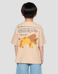Little M Amazing World Of Animals Print Kaos Oversize Anak Laki-laki