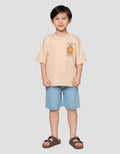 Little M Amazing World Of Animals Print Kaos Oversize Anak Laki-laki