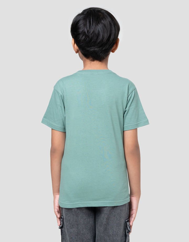 Little M Bear Vibes Kaos Anak Laki-laki