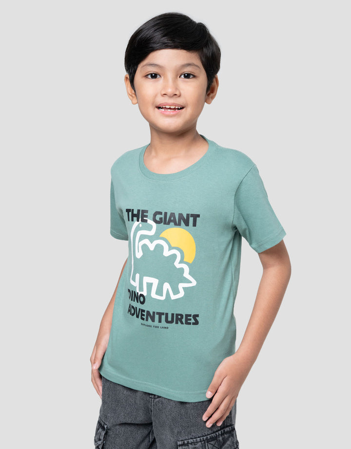 Little M Giant Dino Adv Kaos Anak Laki-laki