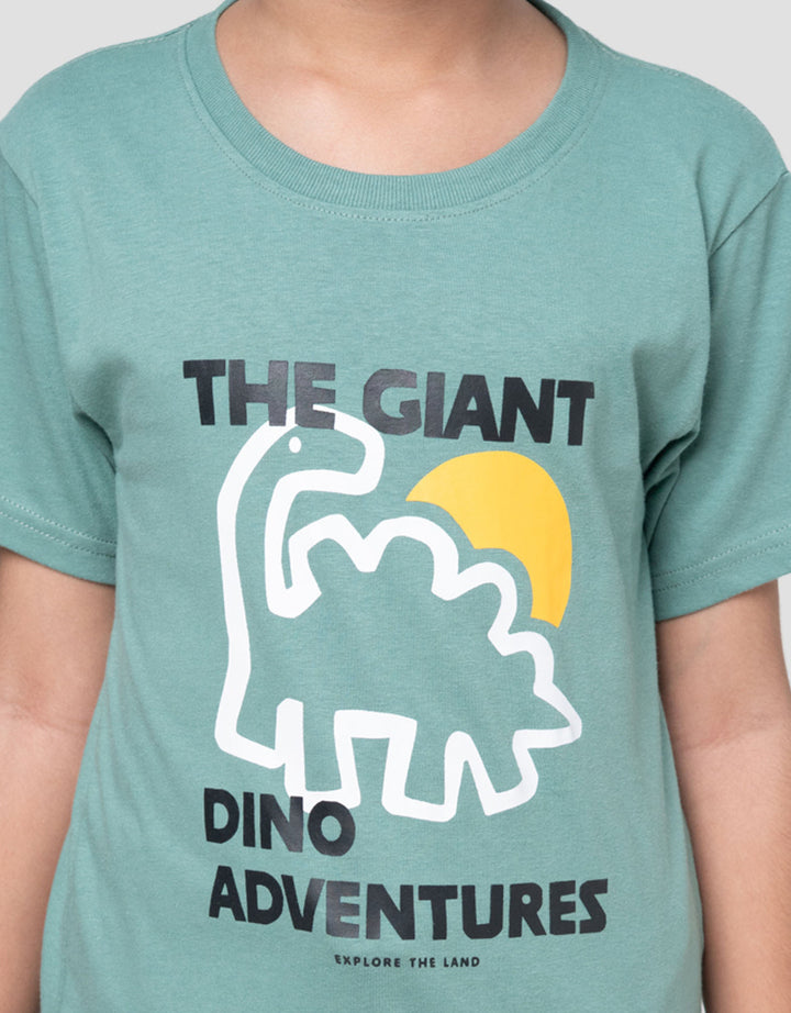 Little M Giant Dino Adv Kaos Anak Laki-laki