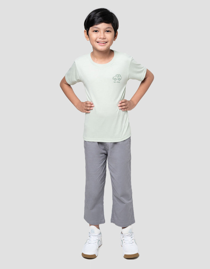 Little M Tc Lets Drive Kaos Anak Laki-laki