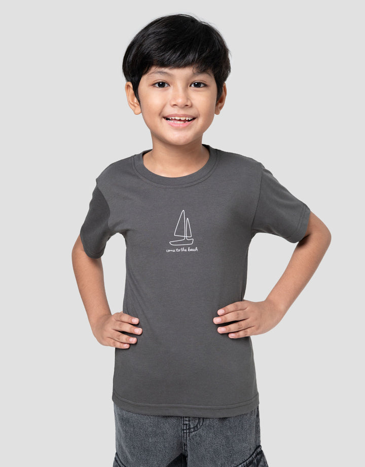 Little M Come To The Beach Kaos Anak Laki-laki
