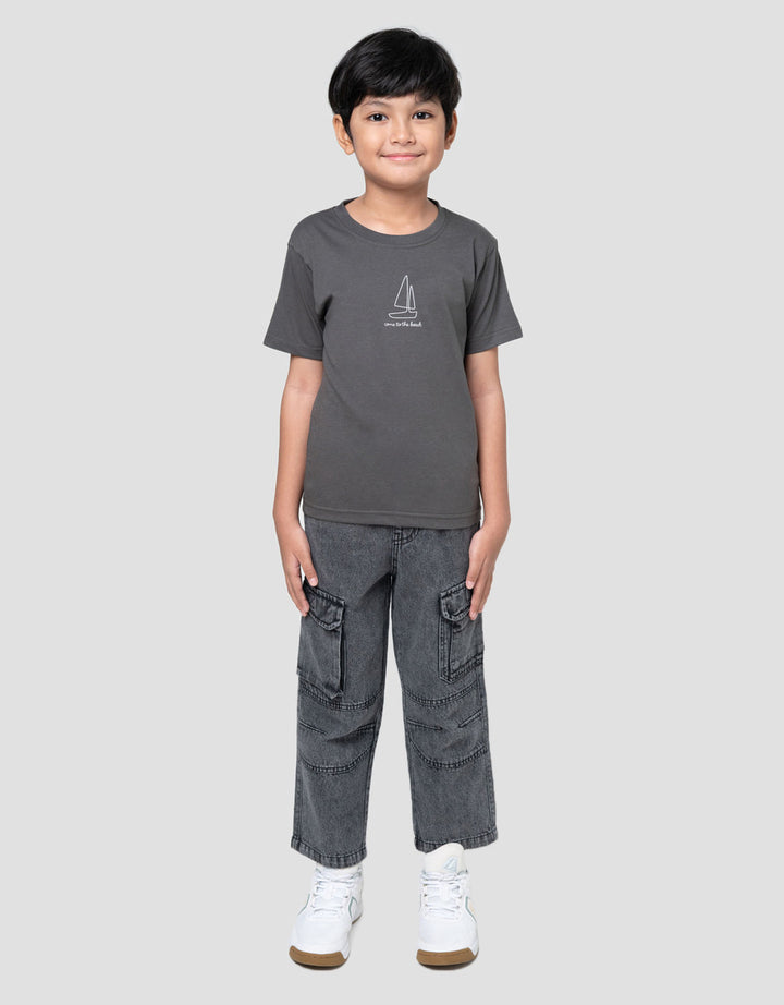 Little M Come To The Beach Kaos Anak Laki-laki