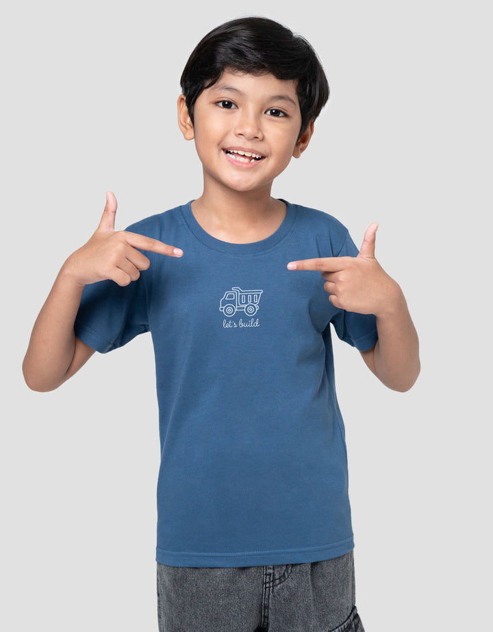 Little M Lets Build Kaos Anak Laki-laki