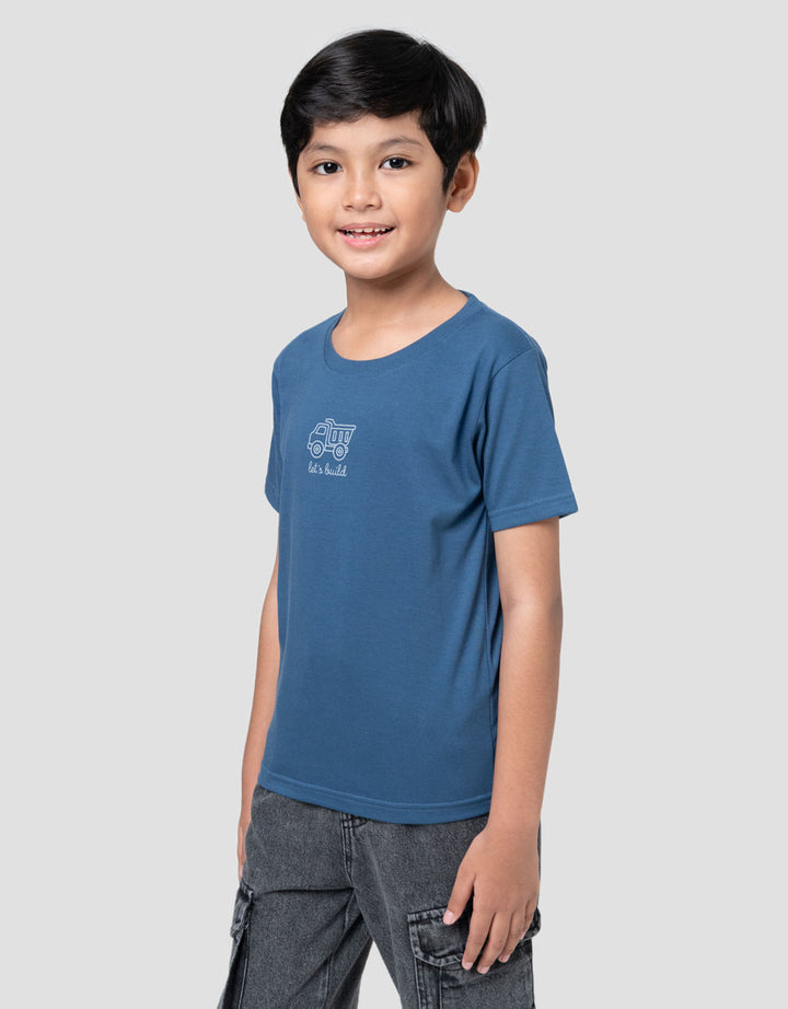 Little M Lets Build Kaos Anak Laki-laki
