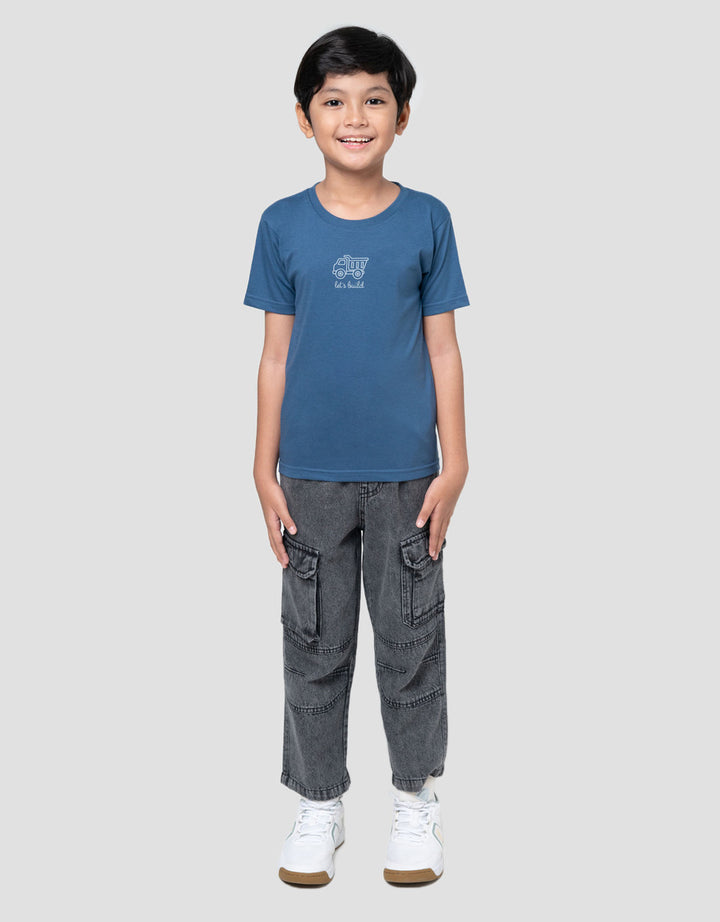 Little M Lets Build Kaos Anak Laki-laki