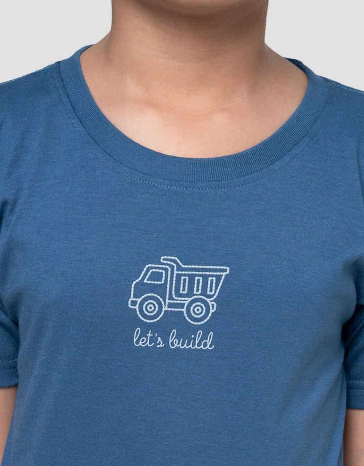 Little M Lets Build Kaos Anak Laki-laki