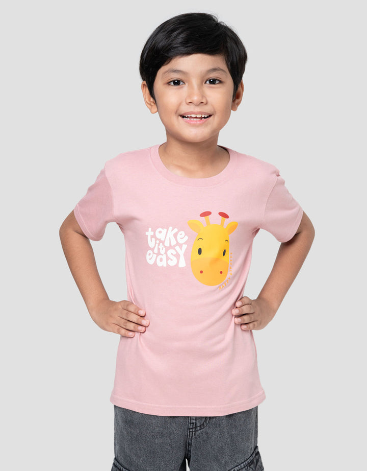 Little M Take It Easy Kaos Anak Laki-laki