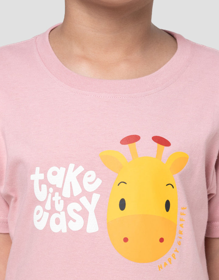 Little M Take It Easy Kaos Anak Laki-laki