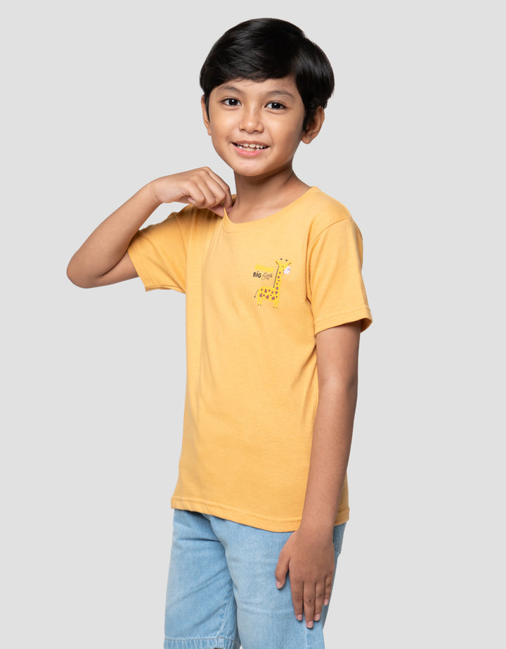 Little M Big Dream Giraffe Kaos Anak Laki-laki