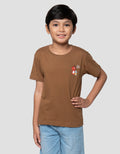 Little M Iam Happy Dino Kaos Anak Laki-laki
