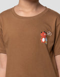 Little M Iam Happy Dino Kaos Anak Laki-laki