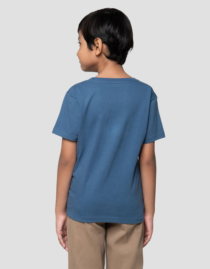 Little M Dino Surf Kaos Anak Laki-laki