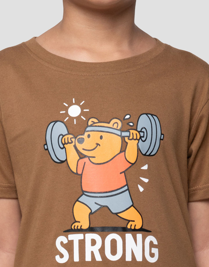 Little M Strong Kaos Anak Laki-laki