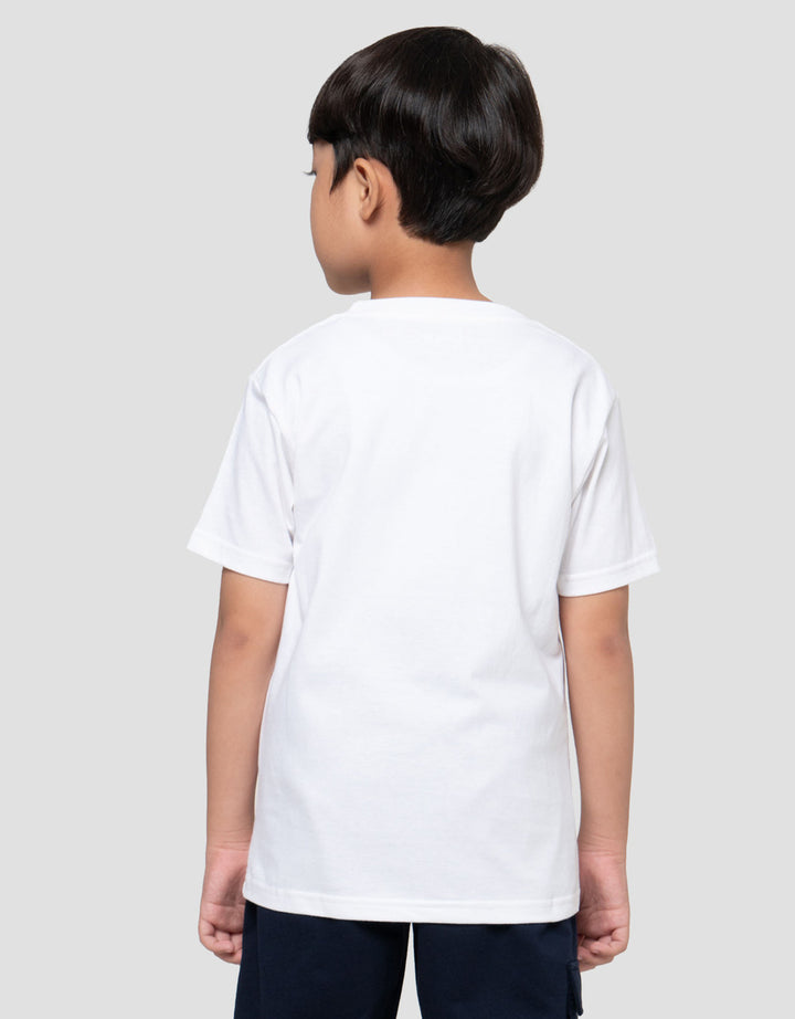 Little M Print Outline I Am Smart Kaos Anak Laki-laki